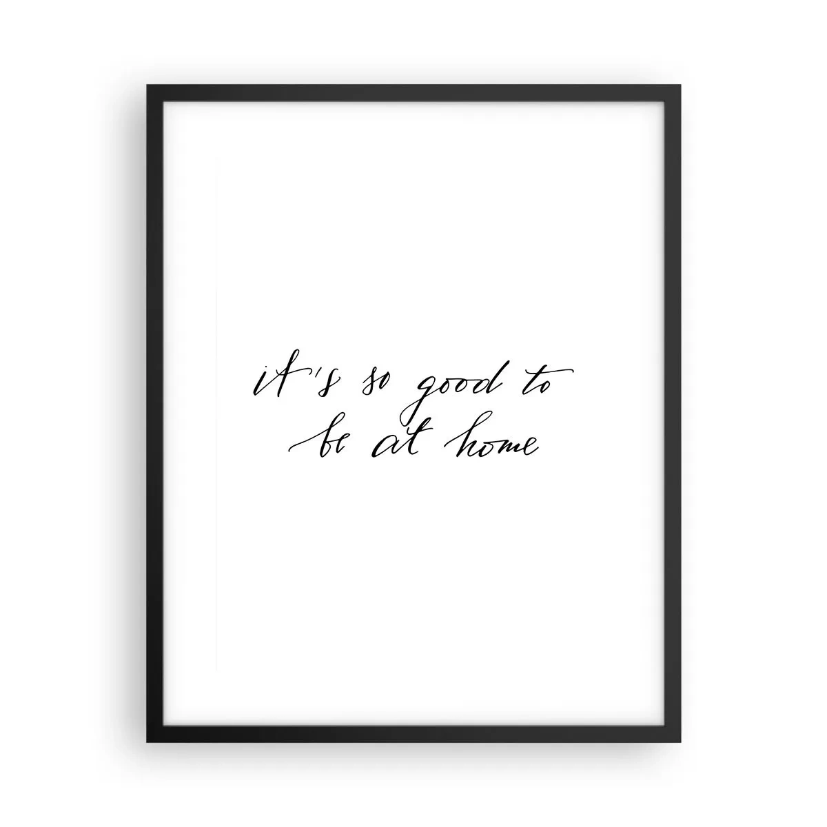 Poster in einem schwarzem Rahmen - Die ganze Wahrheit - 40x50 cm