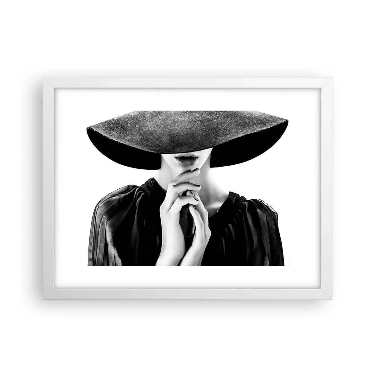 Poster in einem weißen Rahmen - Versteckte Schönheit - 40x30 cm