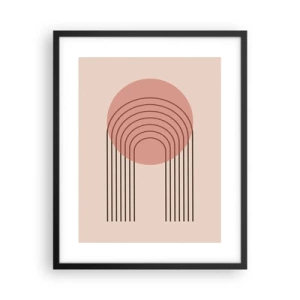 Poster in einem schwarzem Rahmen - Unwiderstehliche Anziehungskraft - 40x50 cm