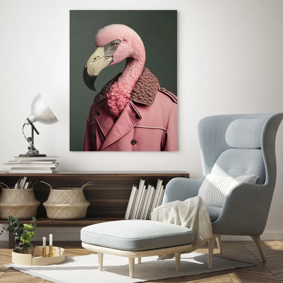 Glasbild - Bild auf glas - Echte Eleganz - 80x120 cm