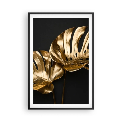 Poster in einem schwarzem Rahmen - Die Schätze der Natur - 61x91 cm