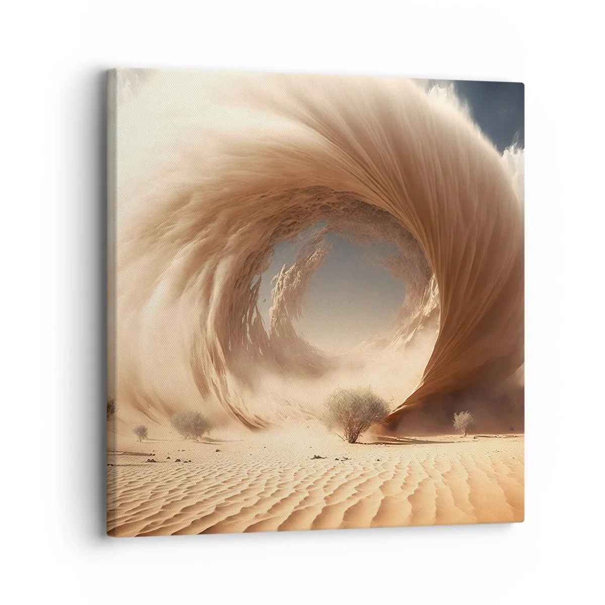 Bild auf Leinwand - Leinwandbild - Geöffnetes Portal - 30x30 cm