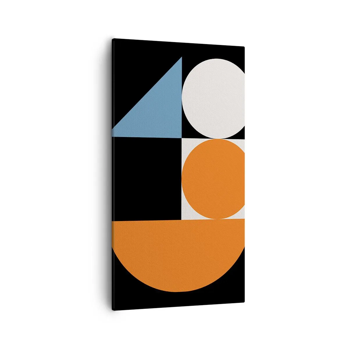 Bild auf Leinwand - Leinwandbild - Bebilderte Anordnung - 55x100 cm