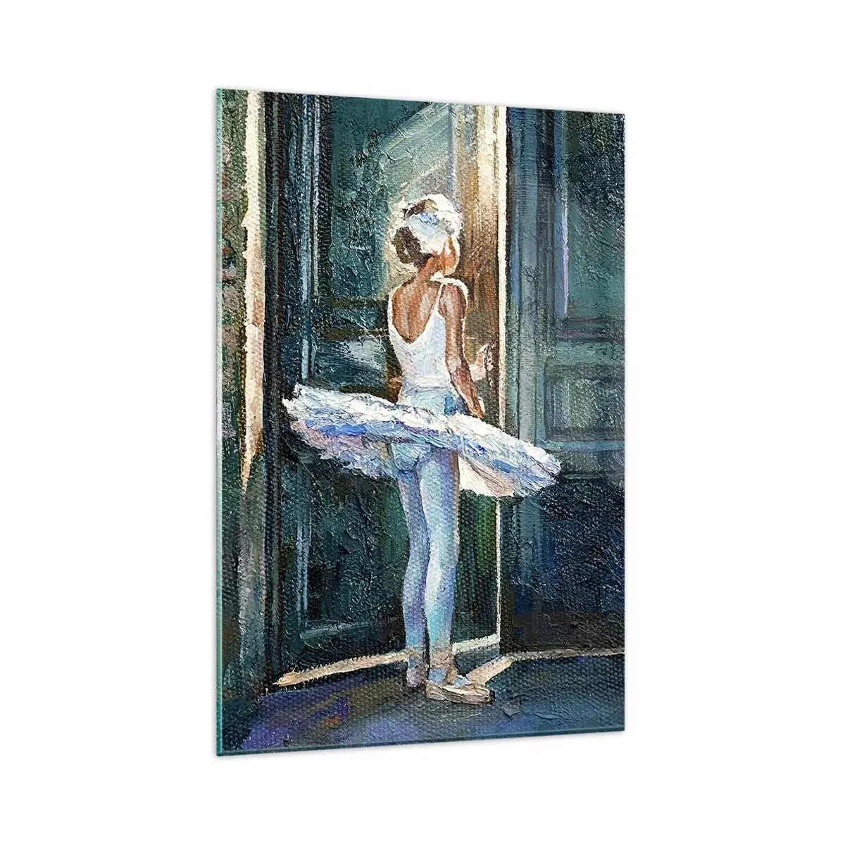 Glasbild - Bild auf glas - Vor der Show - 80x120 cm