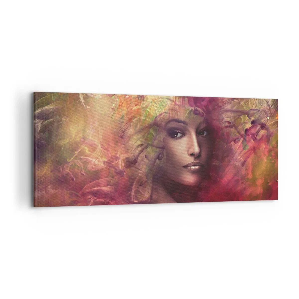 Bild auf Leinwand - Leinwandbild - Ich bin hier! - 100x40 cm