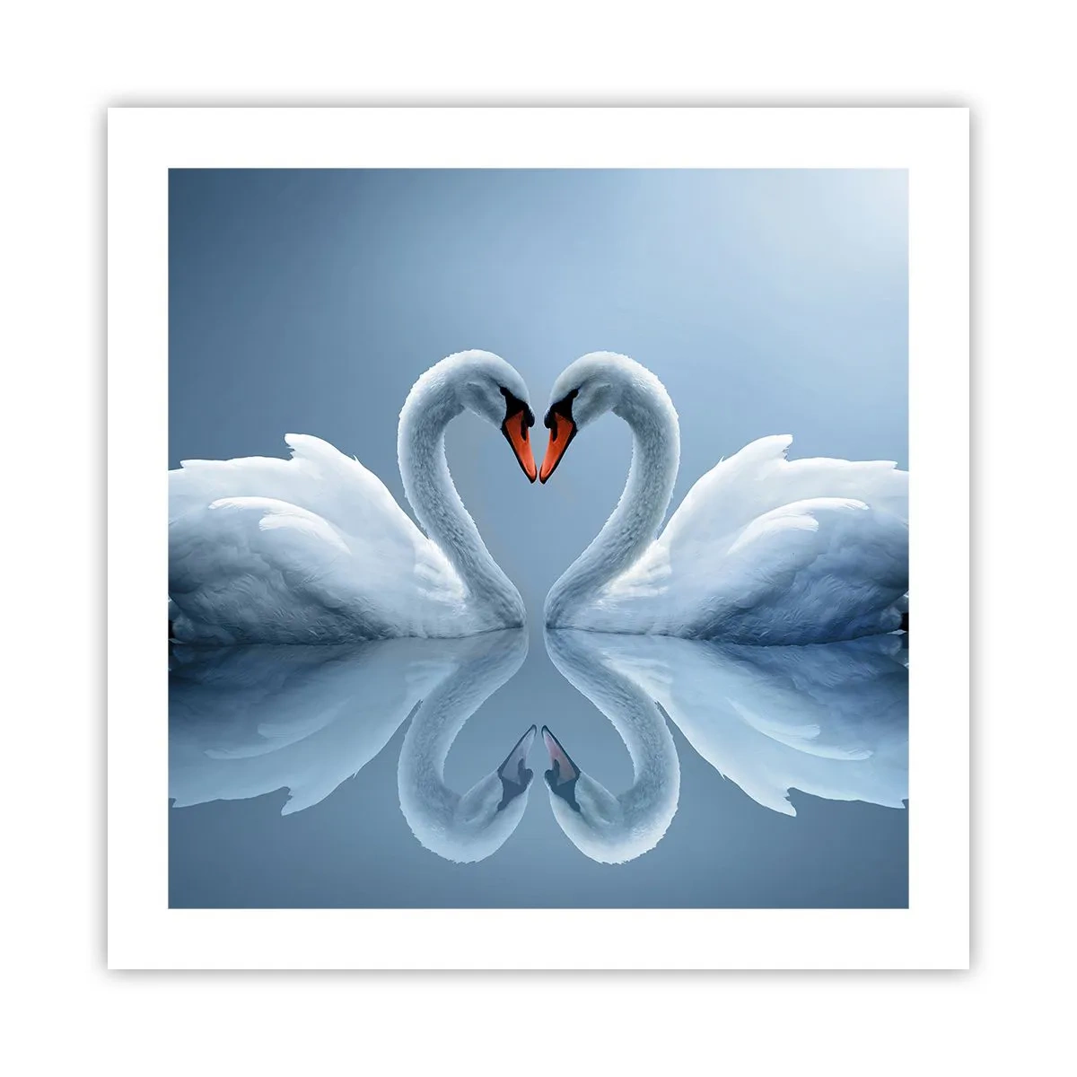 Poster - Zeit für die Liebe - 50x50 cm