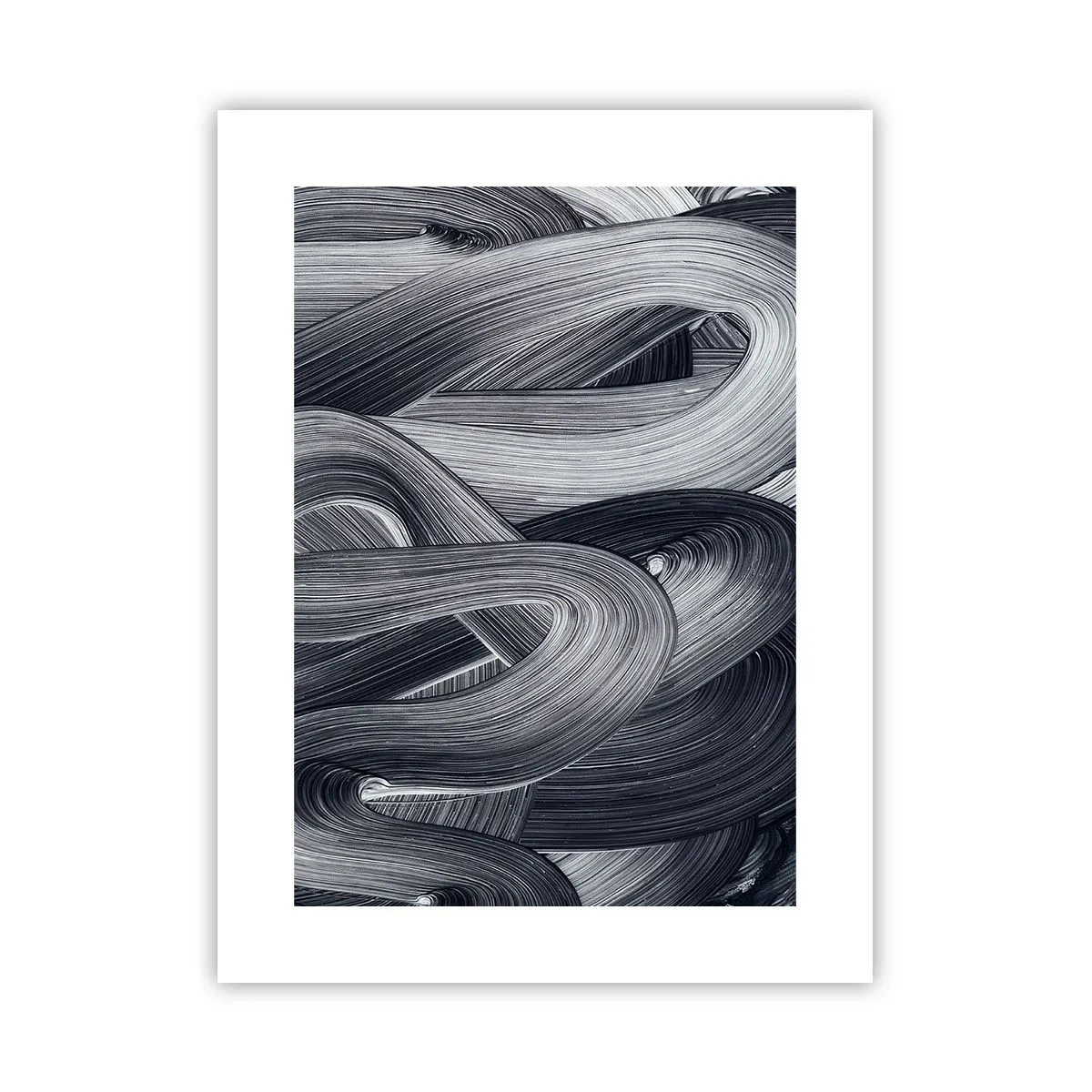 Poster - Die Fließfähigkeit der Realität - 30x40 cm