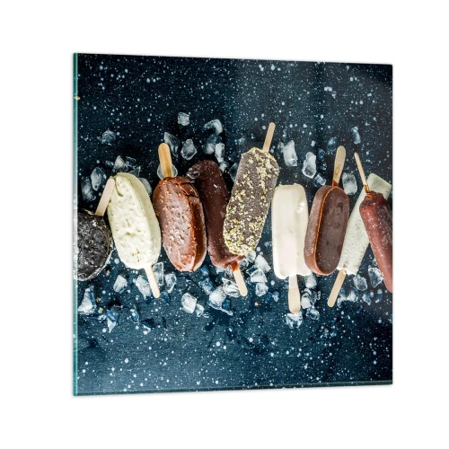 Glasbild - Bild auf glas - Geschmack des heißen Sommers - 30x30 cm