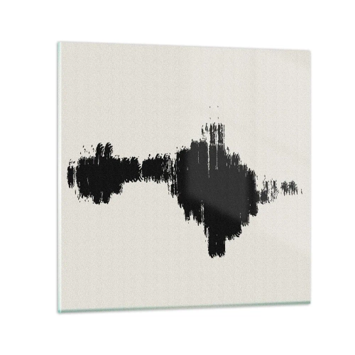 Glasbild - Bild auf glas - Schwingungen der Fantasie - 30x30 cm