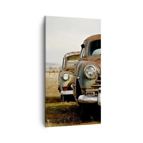 Bild auf Leinwand - Leinwandbild - Eine wohlverdiente Ruhe - 45x80 cm