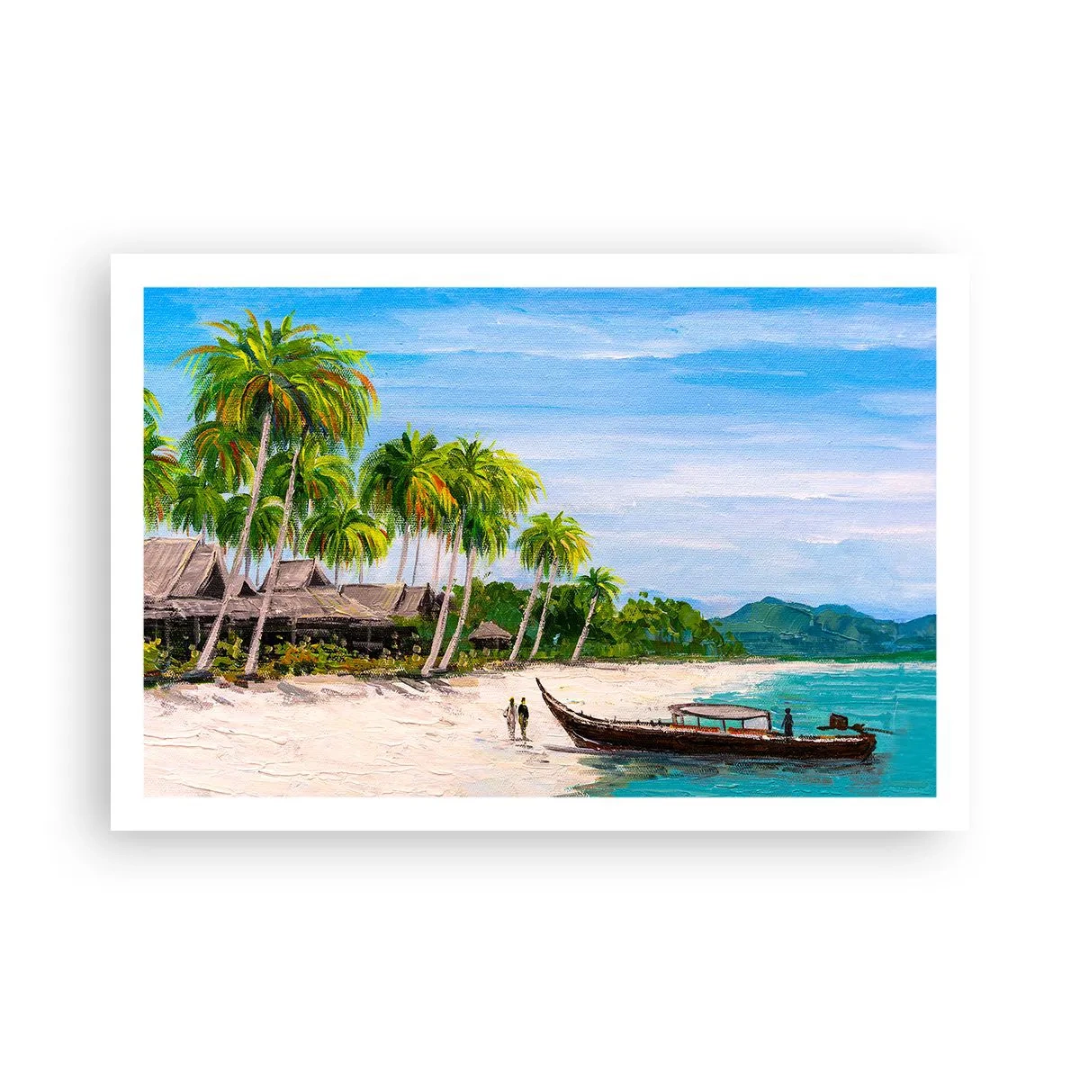 Poster - Exotischer Traum - 91x61 cm