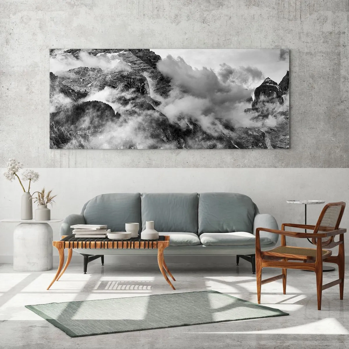 Glasbild - Bild auf glas - Schön und grausam - 100x40 cm