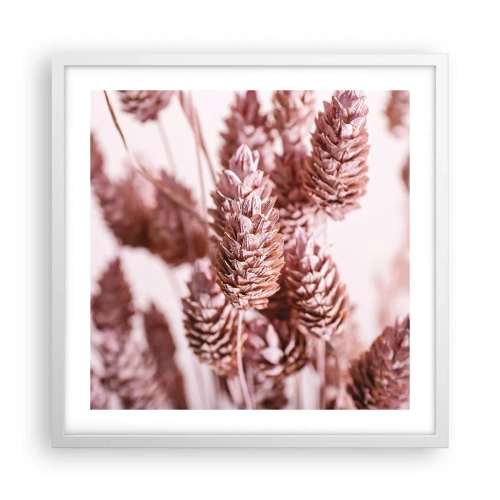 Poster in einem weißen Rahmen - Scheinbar unauffällig - 50x50 cm