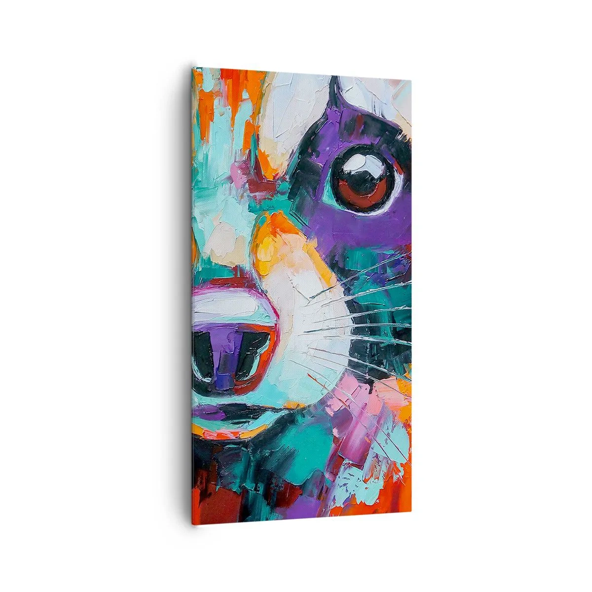 Bild auf Leinwand - Leinwandbild - Nur gute Emotionen - 65x120 cm