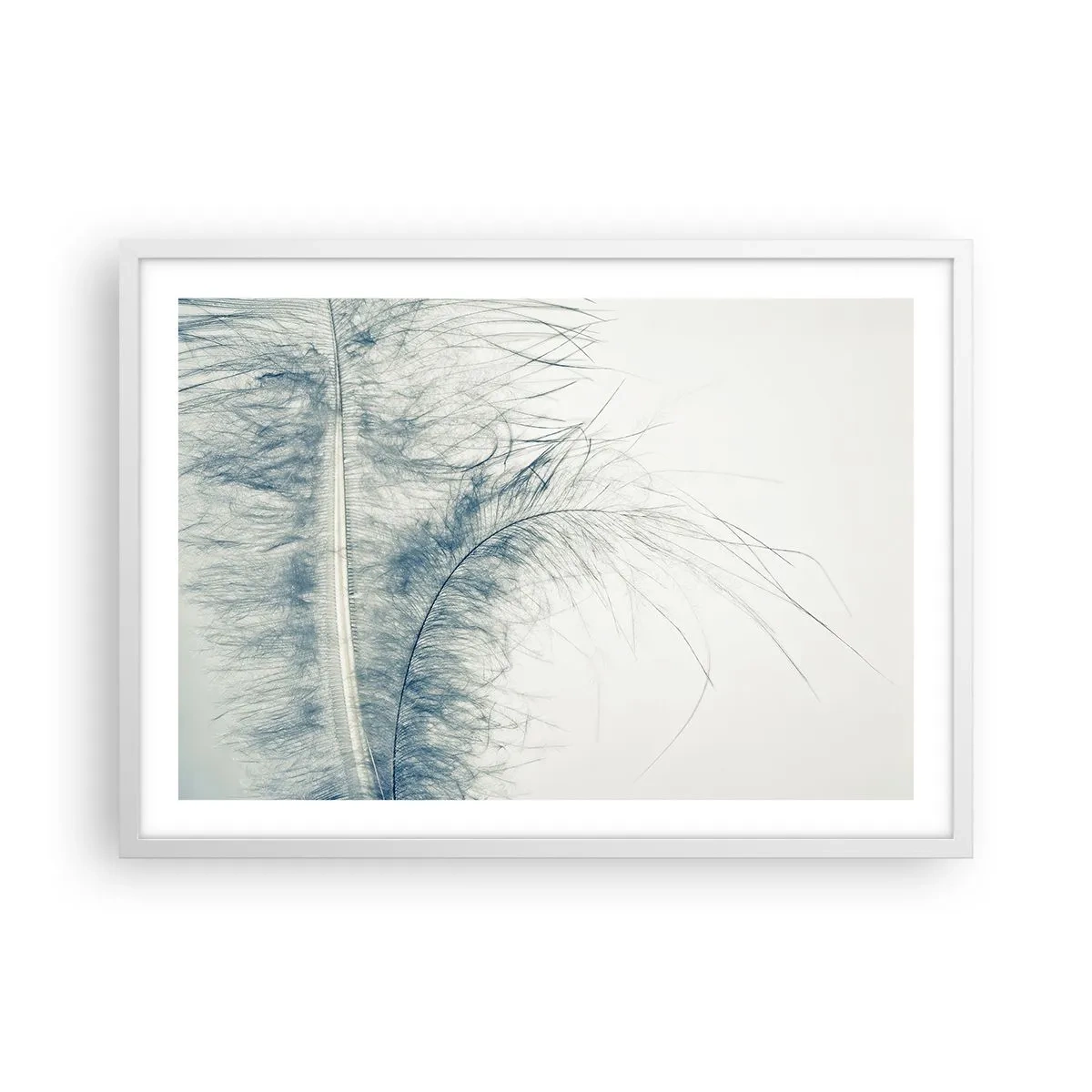 Poster in einem weißen Rahmen - Flüstern der Natur - 70x50 cm
