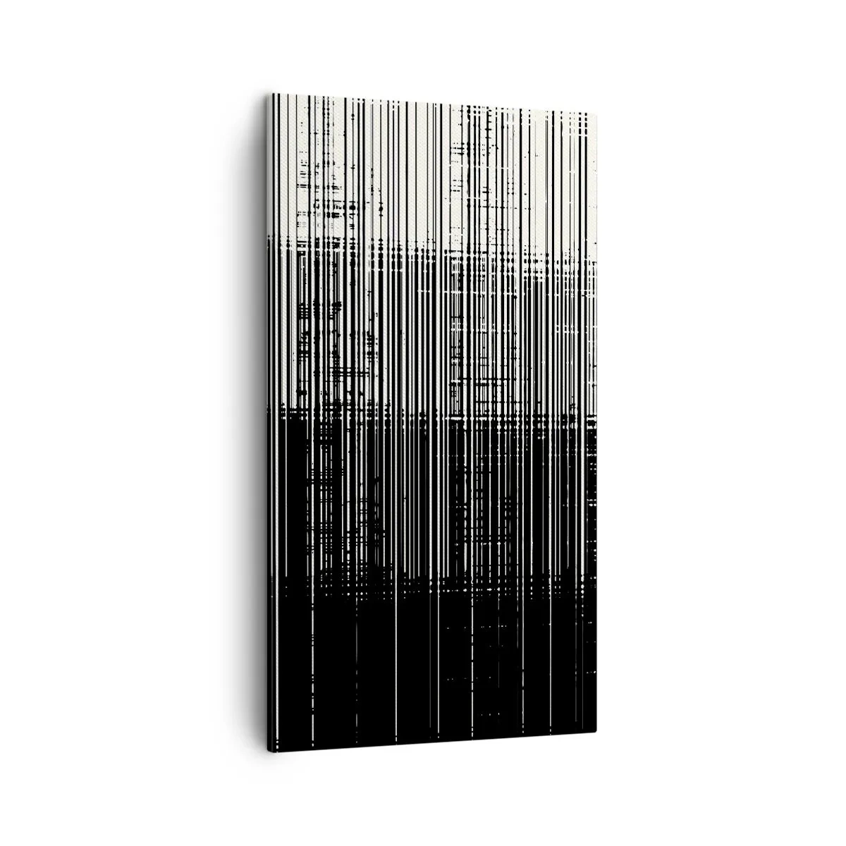 Bild auf Leinwand - Leinwandbild - Wellen und Vibrationen - 45x80 cm