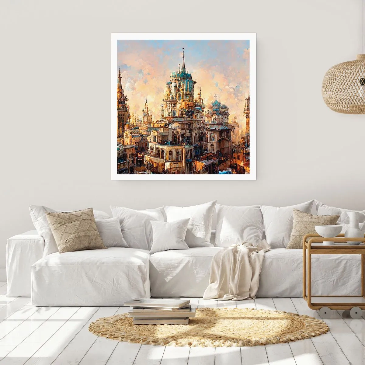 Poster - Stadt der Städte - 50x50 cm