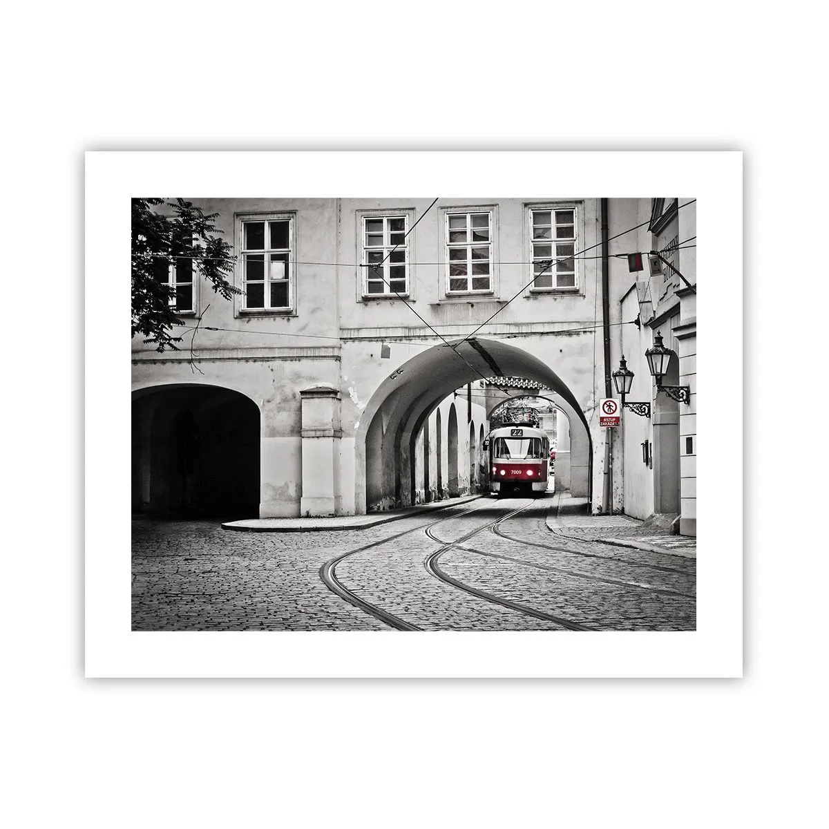 Poster - Durch das Stadtlabyrinth - 50x40 cm