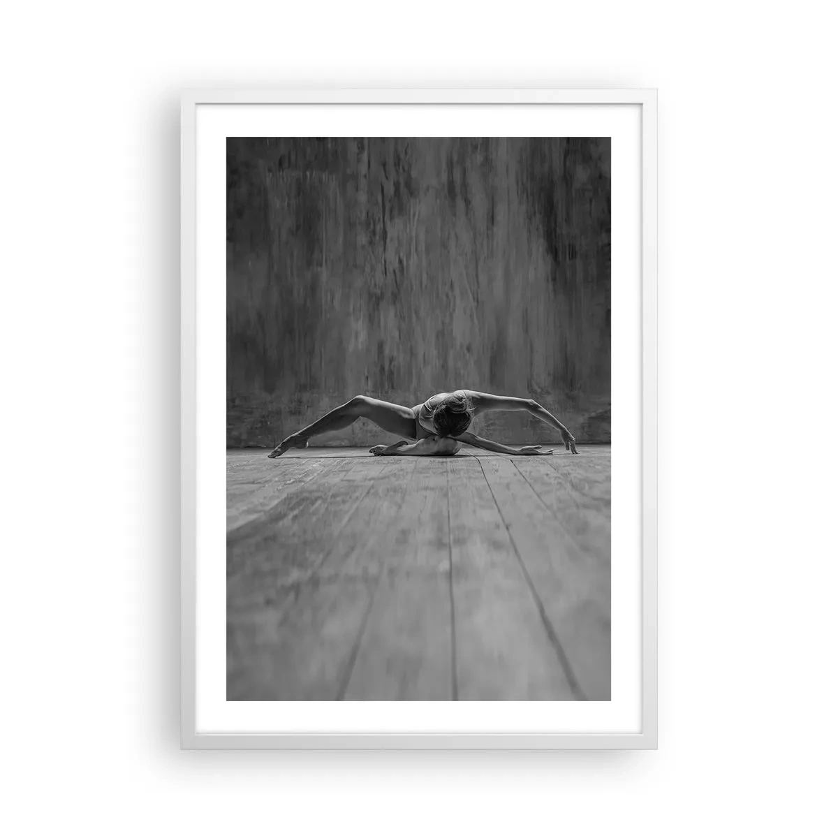 Poster in einem weißen Rahmen - Symmetrie gefunden - 50x70 cm