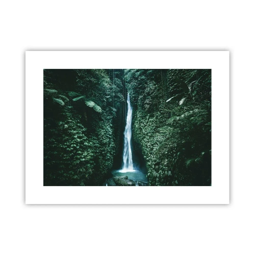 Poster - Tropisches Spa - 40x30 cm
