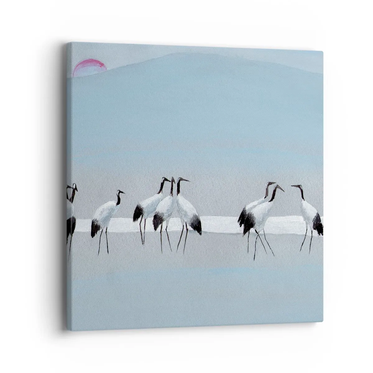 Bild auf Leinwand - Leinwandbild - Nach einem heißen Tag - 40x40 cm