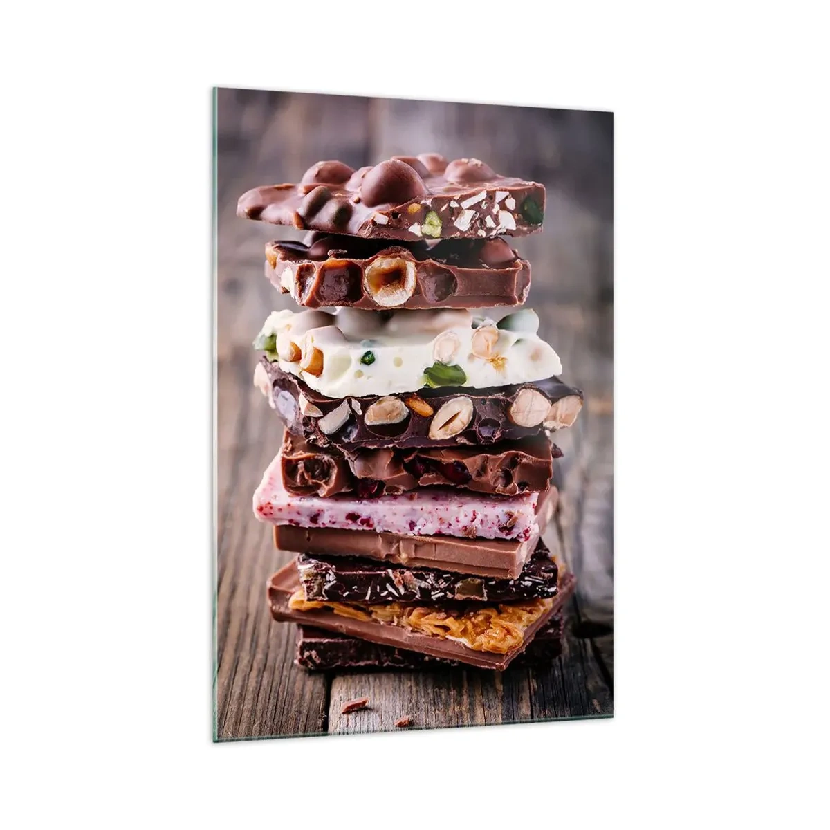 Glasbild - Bild auf glas - Entzückende Aussicht - 70x100 cm