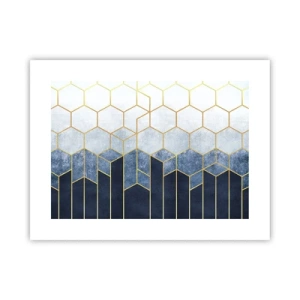 Poster - Komposition im synkopischen Rhythmus - 40x30 cm