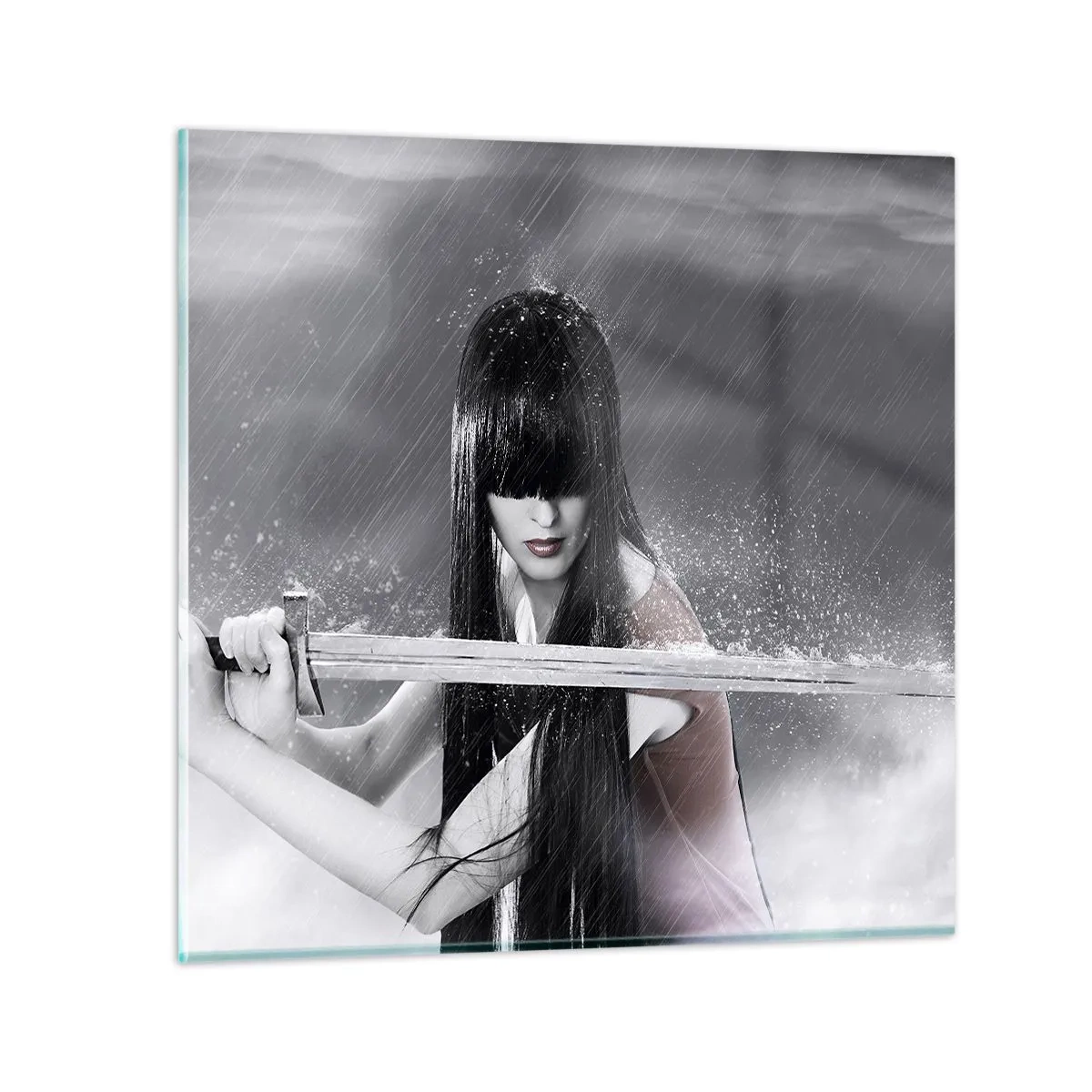 Glasbild - Bild auf glas - Schön und gefährlich - 70x70 cm