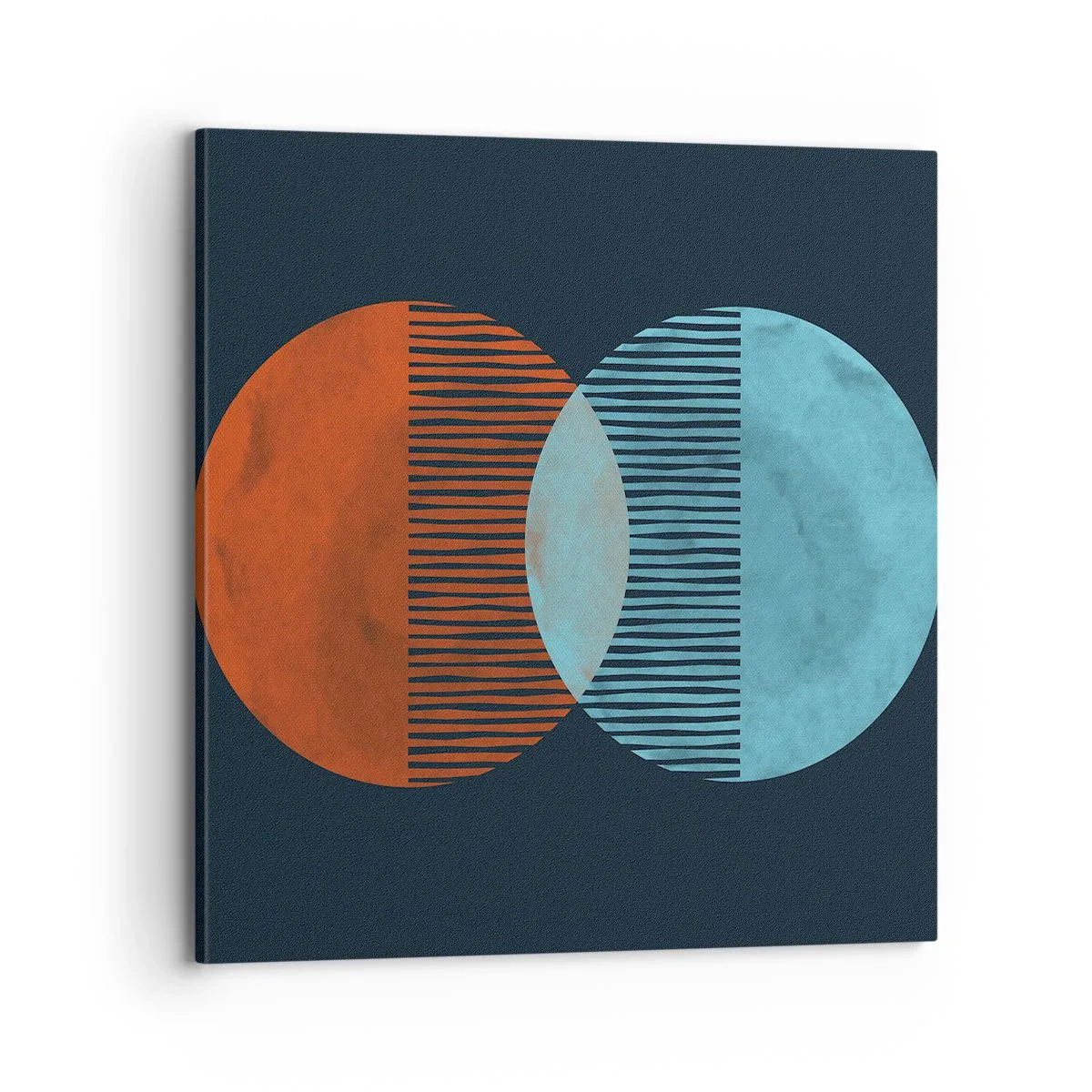 Bild auf Leinwand - Leinwandbild - Astronomische Fantasie - 70x70 cm