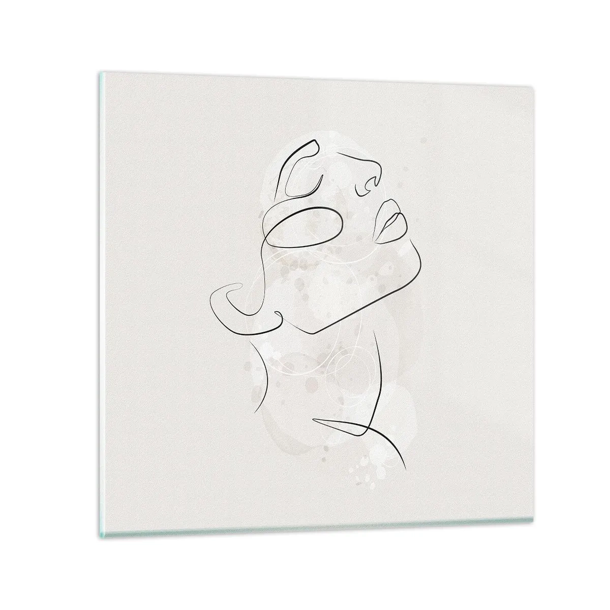 Glasbild - Bild auf glas - Die Umrisse eines Traums - 40x40 cm