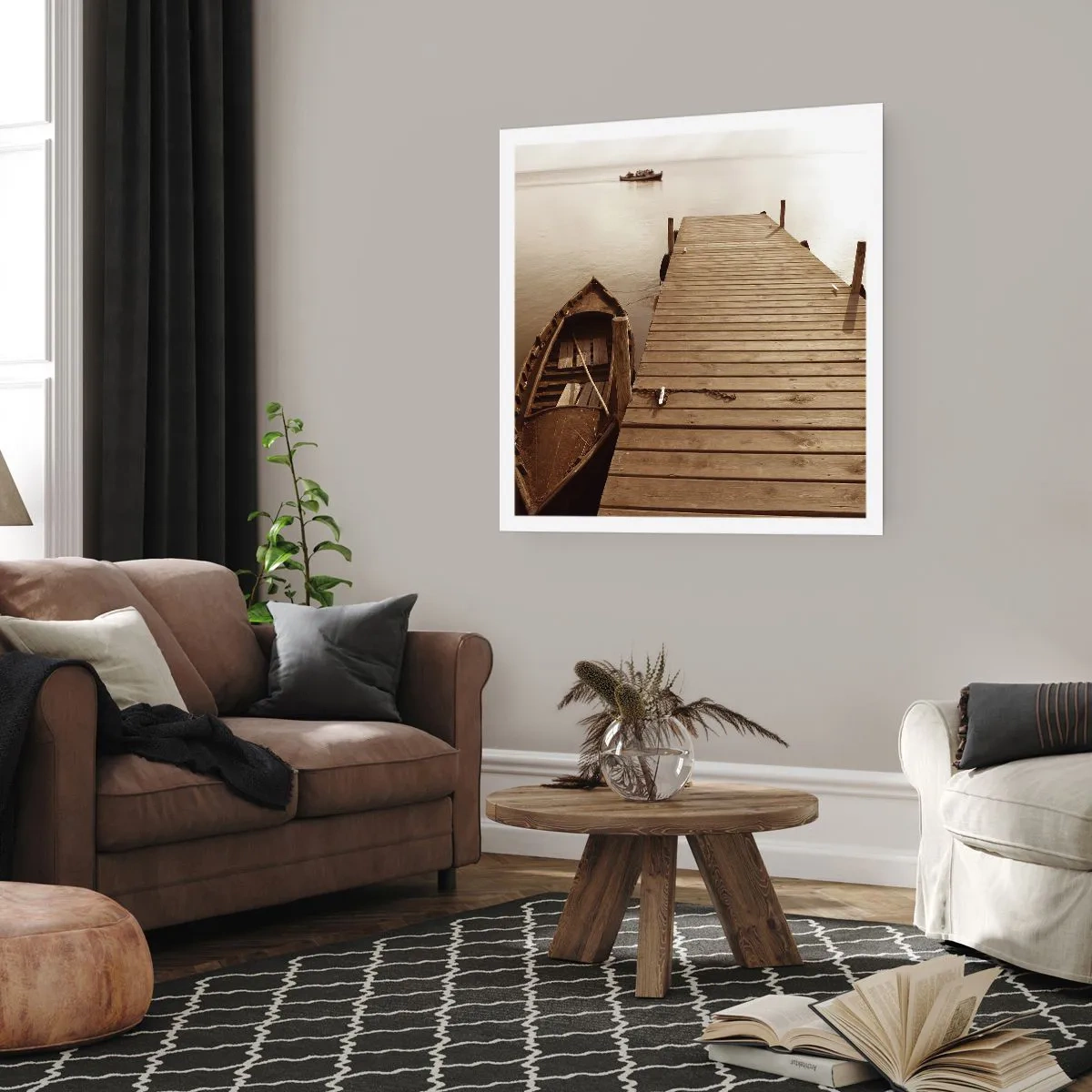 Poster - Großer Frieden - 50x50 cm