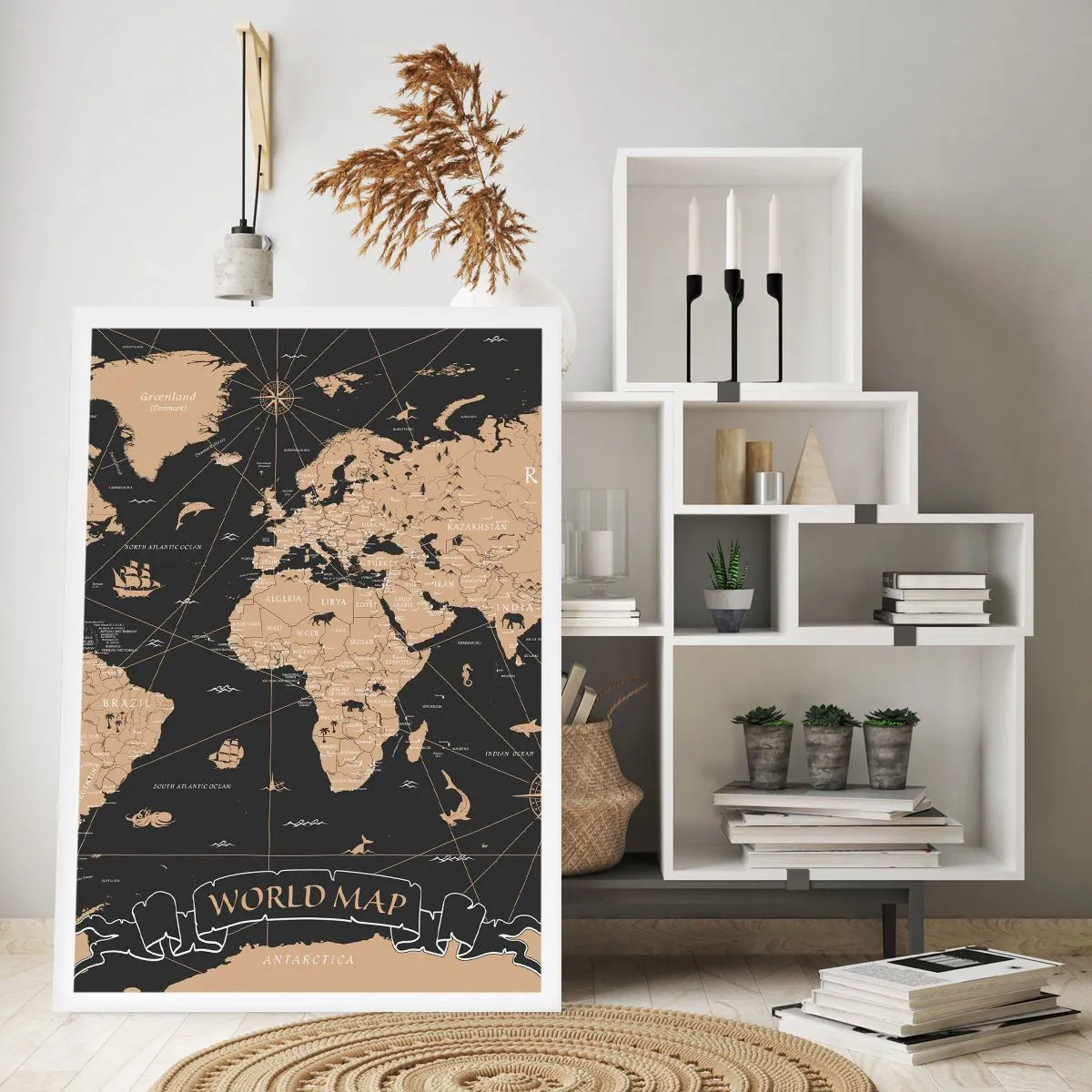 Poster - Die Grenzen meiner Welt - 61x91 cm