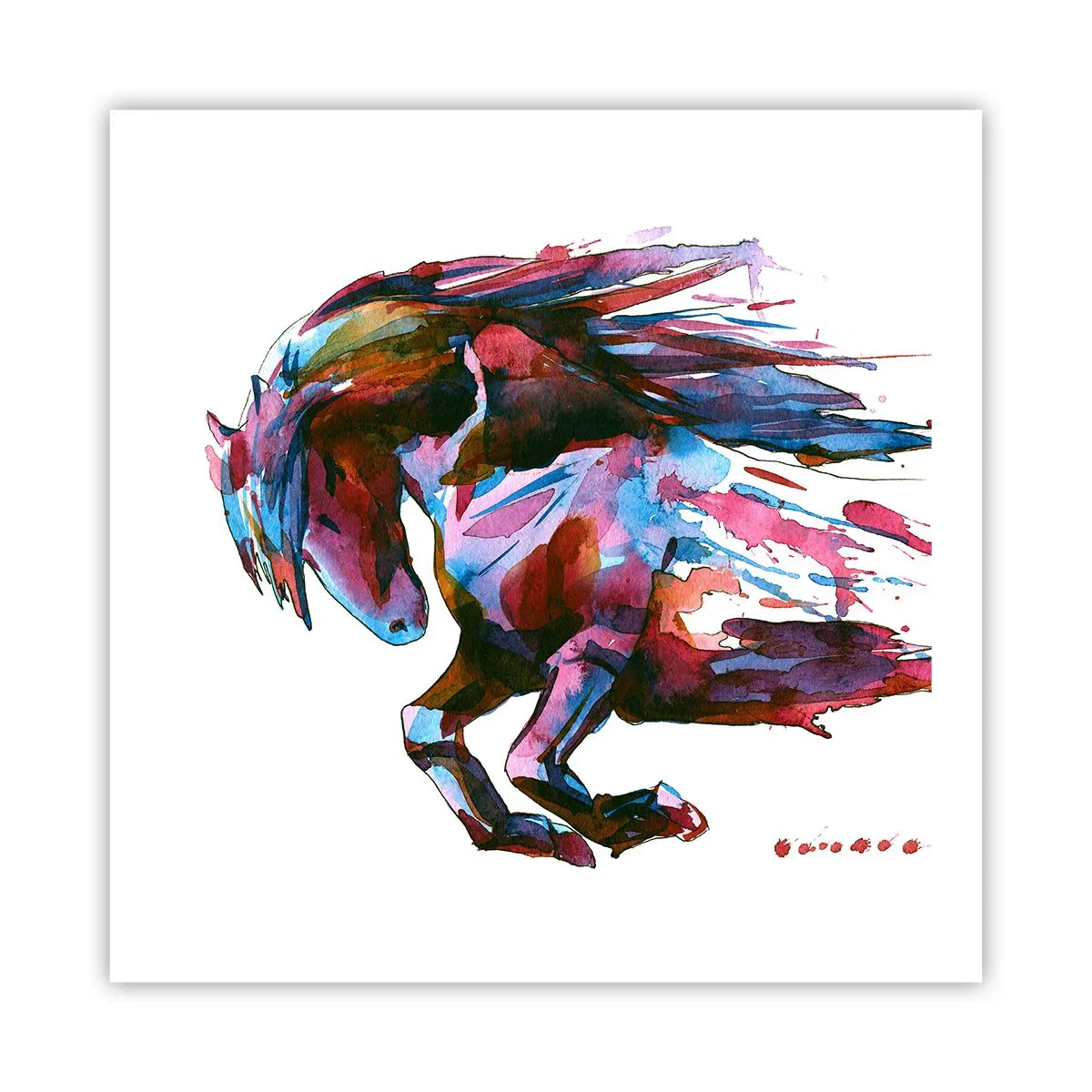 Poster - In Verzückung - 60x60 cm