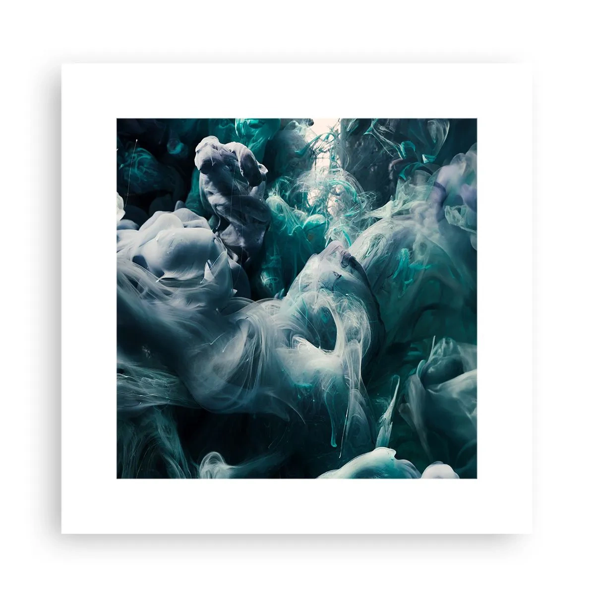 Poster - Farbbewegung - 30x30 cm