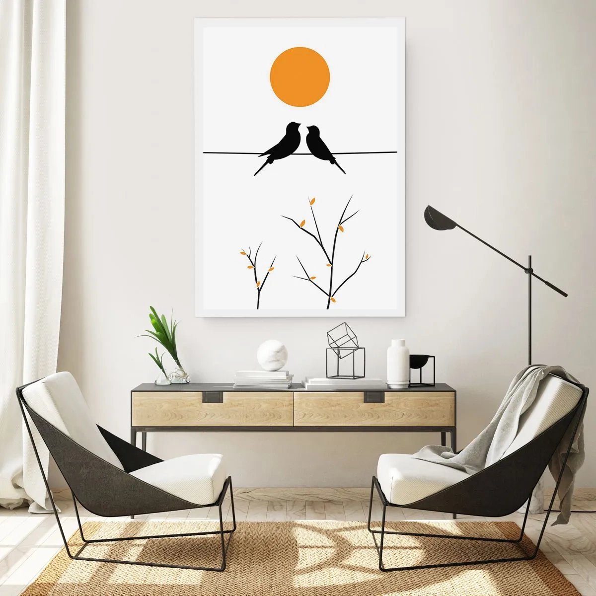 Poster - Abend der Nachtigallen - 40x50 cm
