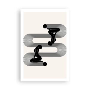 Poster - Sinnliche Symmetrie - 61x91 cm