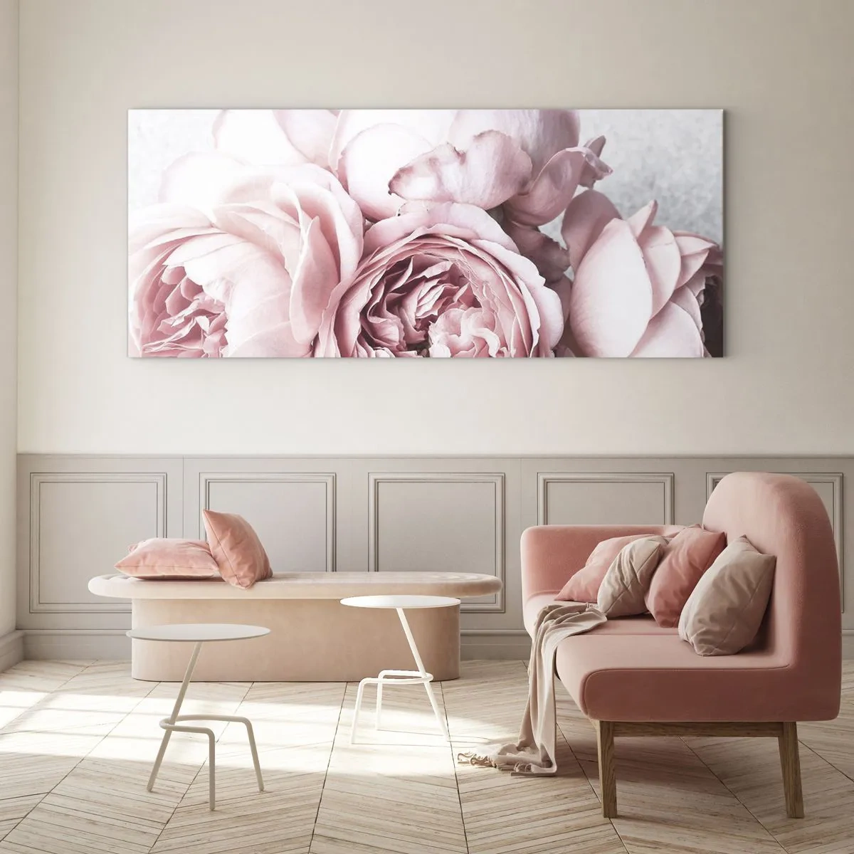 Glasbild - Bild auf glas - Für Romantiker - 100x40 cm