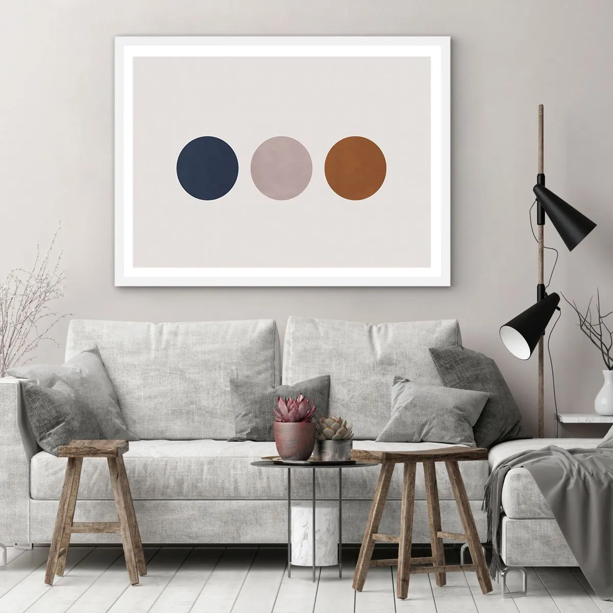 Poster in einem weißen Rahmen - Ein Symbol für Exzellenz - 70x50 cm