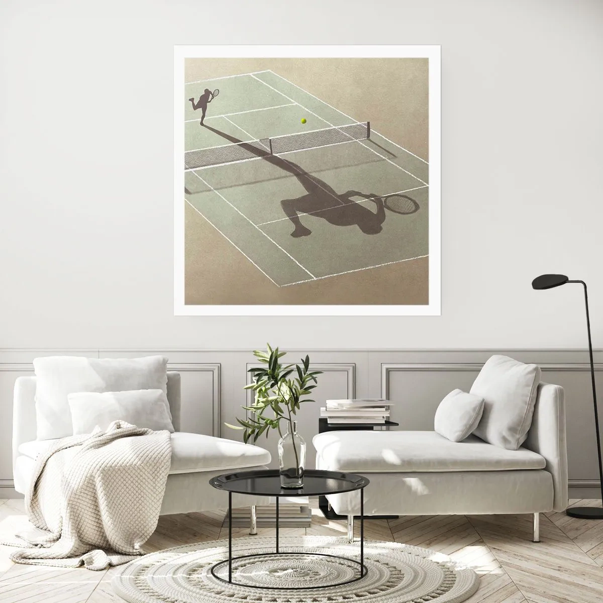 Poster - Überwinde dich selbst - 50x50 cm