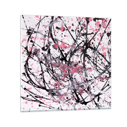 Glasbild - Bild auf glas - Die Flüchtigkeit des Lebens - 40x40 cm