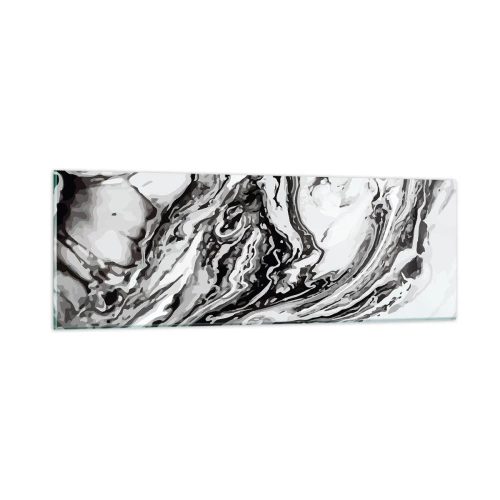 Glasbild - Bild auf glas - Am Anfang war Chaos - 90x30 cm