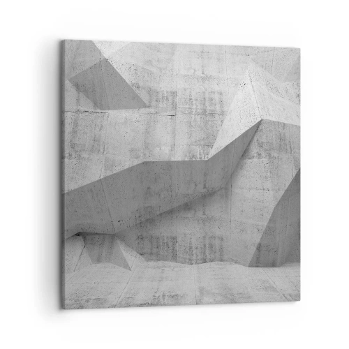 Bild auf Leinwand - Leinwandbild - Eine echte Herausforderung - 50x50 cm