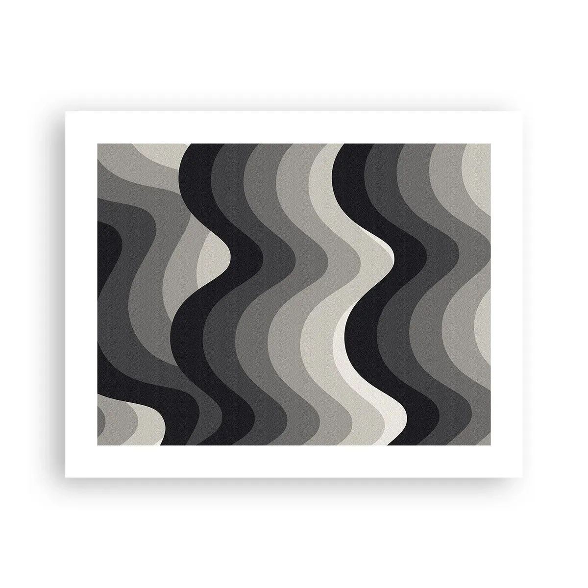 Poster - Eine Welle nach der anderen - 50x40 cm