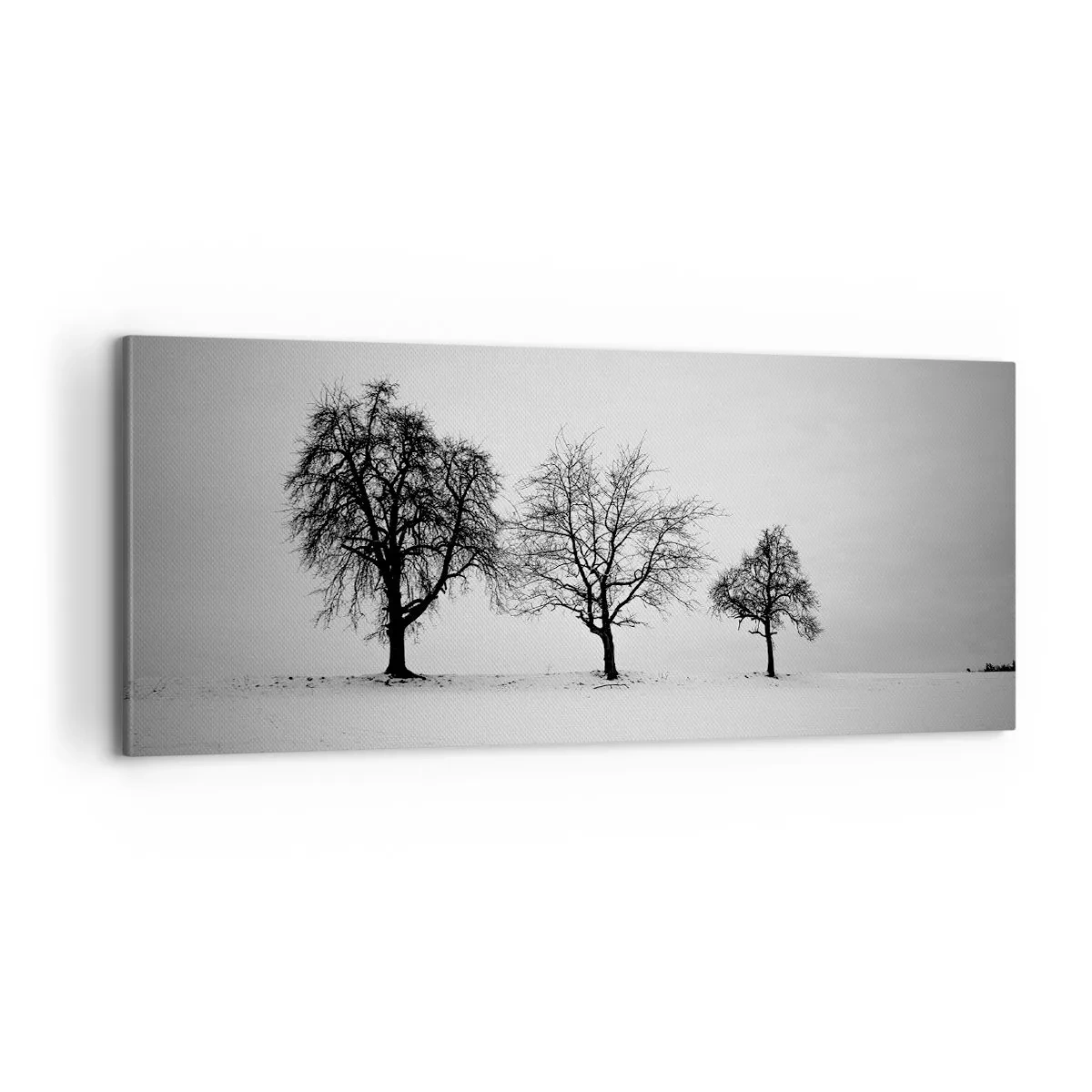 Bild auf Leinwand - Leinwandbild - Wovon träumen sie? - 100x40 cm