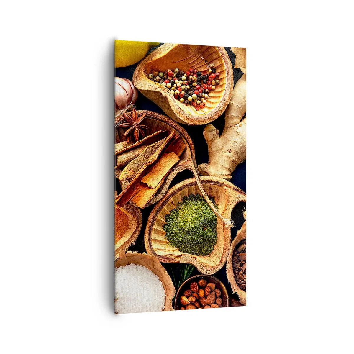 Bild auf Leinwand - Leinwandbild - Nimm was du willst - 65x120 cm