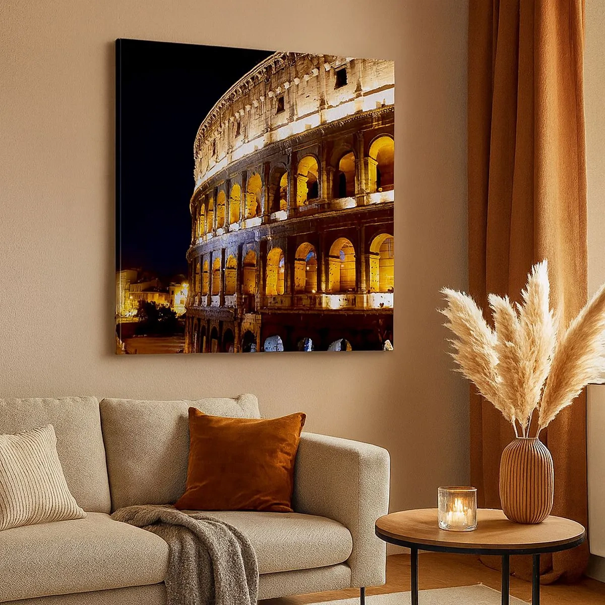 Bild auf Leinwand - Leinwandbild - Es ist Zeit, die Spiele zu beginnen - 30x30 cm