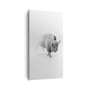 Bild auf Leinwand - Leinwandbild - König der Prärie - 55x100 cm
