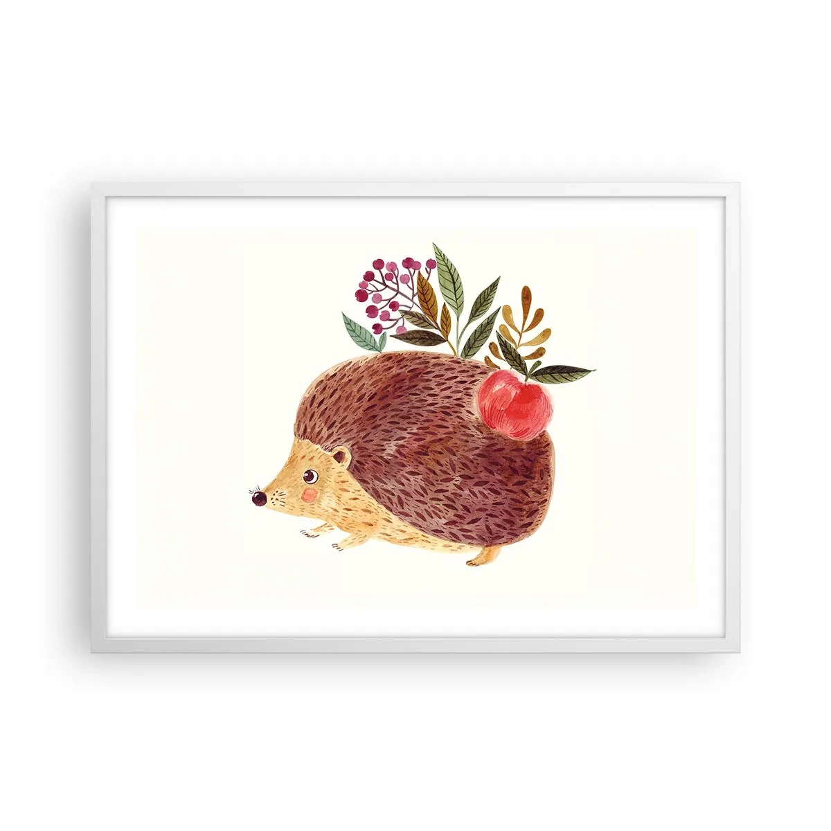 Poster in einem weißen Rahmen - Und dann magst du mich schon - 70x50 cm