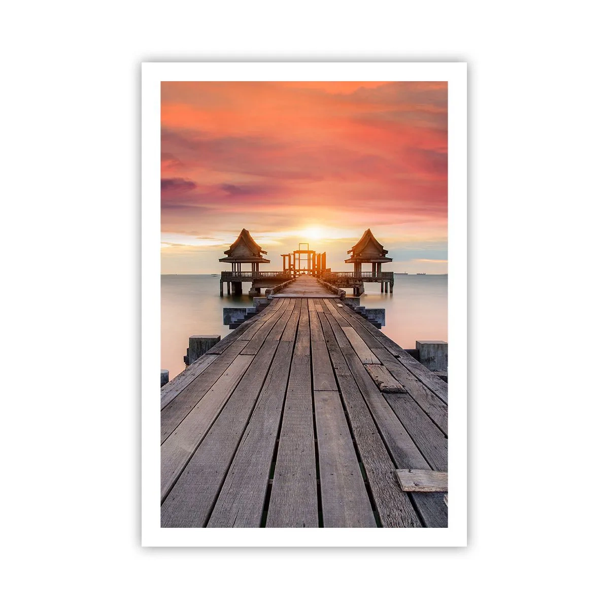 Poster - Westen im Osten - 61x91 cm