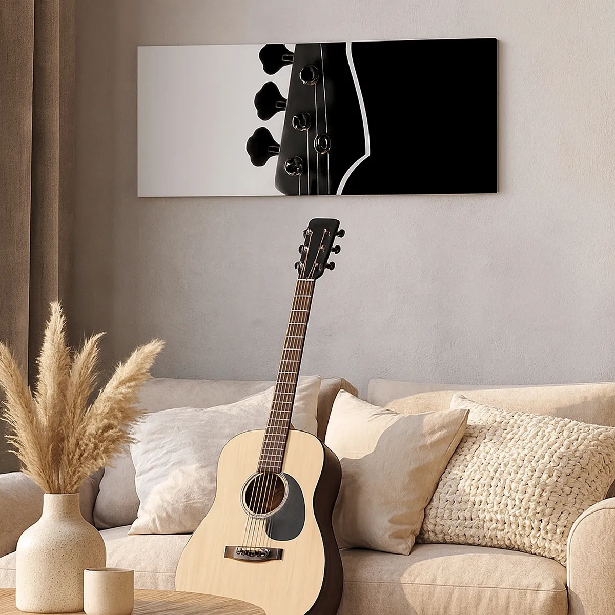 Bild auf Leinwand - Leinwandbild - Rockige Stille - 30x30 cm